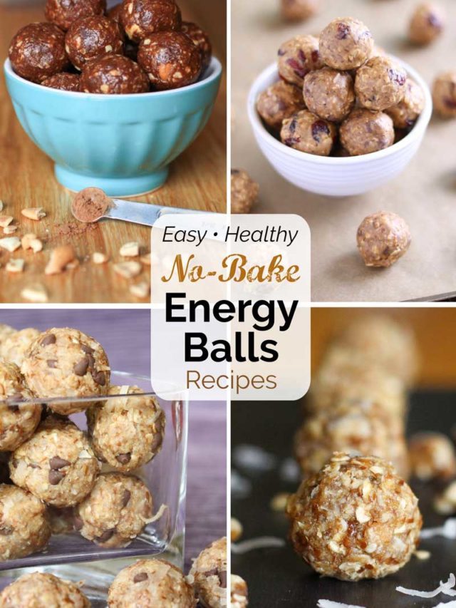 The BEST Healthy Energy Balls Recipes Story