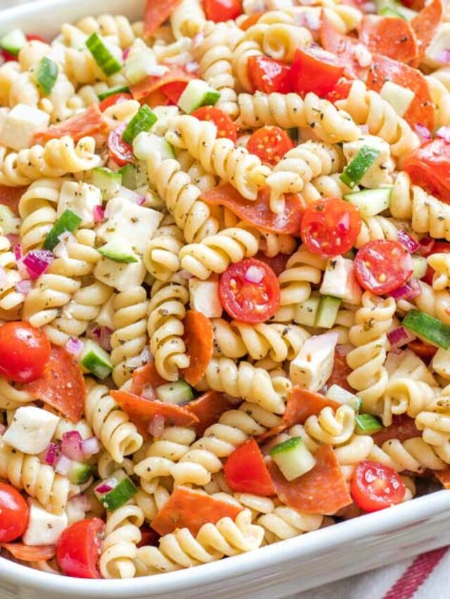 Italian Pasta Salad Story