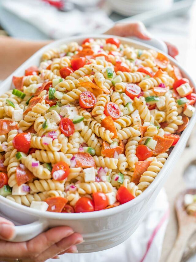 Italian Pasta Salad Story