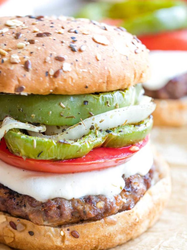 Italian Grilled Hamburgers Story