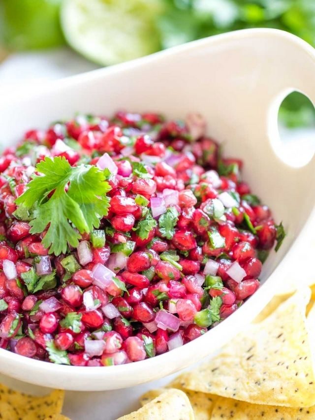 5-Minute Pomegranate Salsa Story