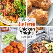 15 EASY Air Fryer Chicken Thighs Recipes