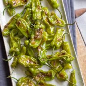 Blistered Shishito Peppers Recipe