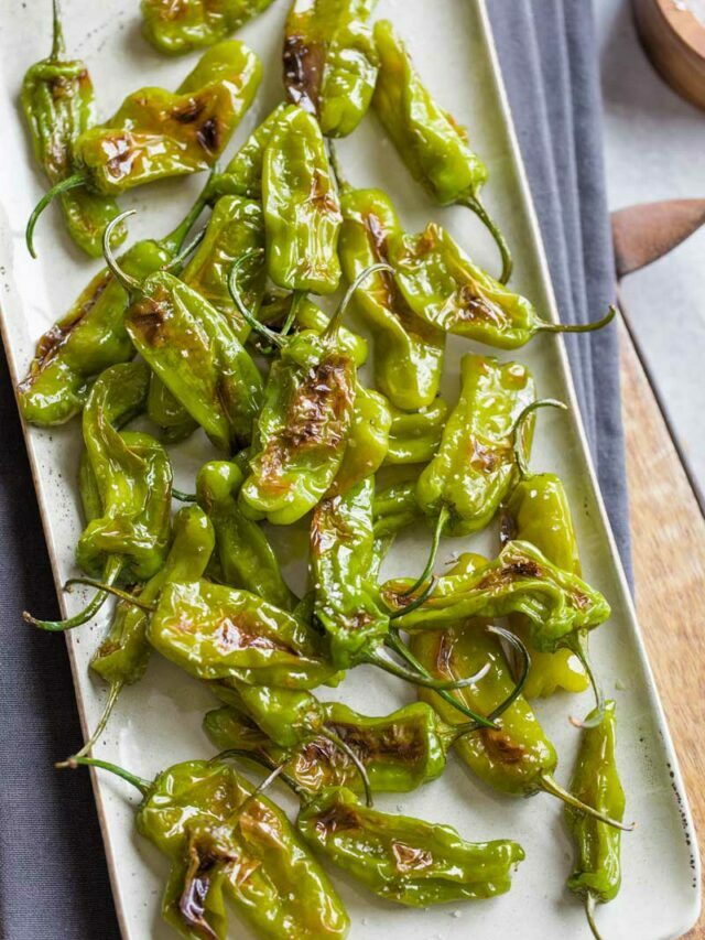 Blistered Shishito Peppers Recipe Story