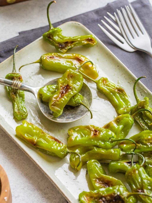 Blistered Shishito Peppers Recipe Story