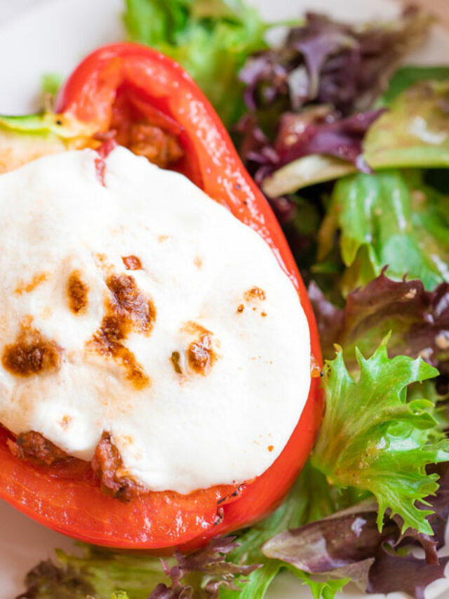 Pizza Stuffed Peppers Story