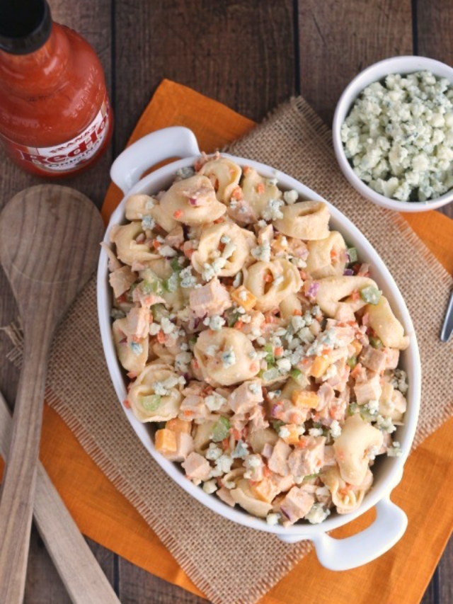 Buffalo Chicken Pasta Salad Story Poster Image