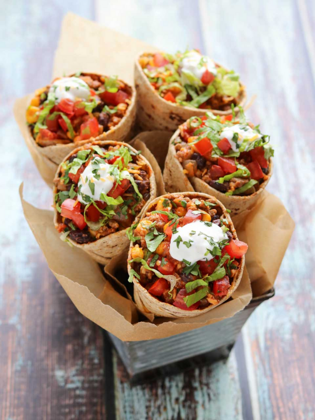 DIY Ta-Cones Fun, Healthy & Portable Taco Cones Story Poster Image