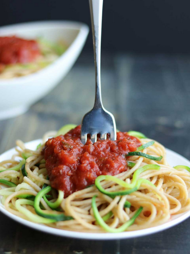 Easy Zoodles Recipe (Zucchini Noodles for Beginners) Story