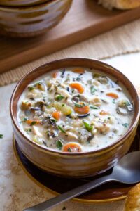 Turkey Rice Soup - Great with Leftover Thanksgiving Turkey (or Chicken ...