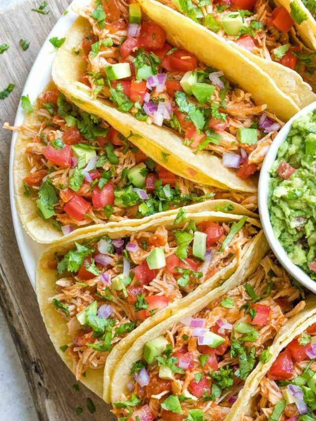 Instant Pot Chicken Tacos Story