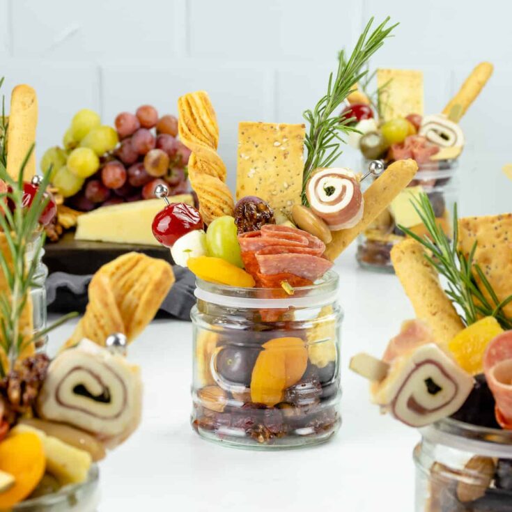 Image for Individual Charcuterie Cups (Jar-Cuterie)