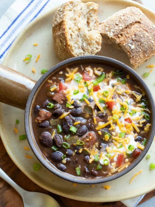 Instant Pot Black Bean Soup Story