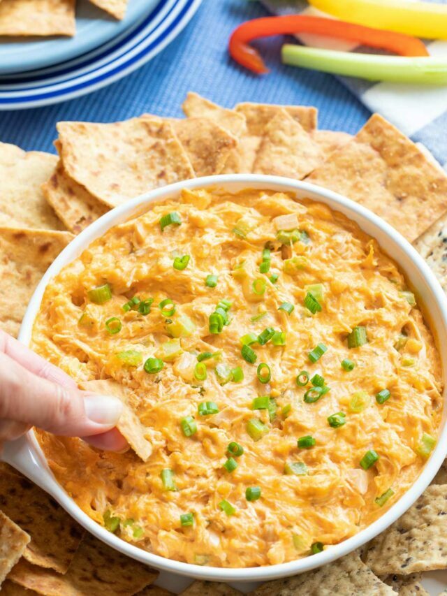 Healthy Buffalo Chicken Dip Story