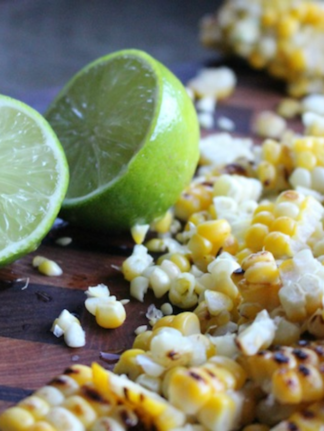 Chili-Lime Grilled Corn Salad Story