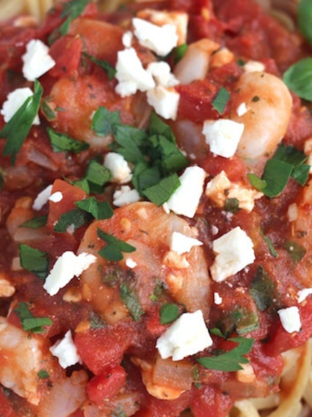 Herbed Mediterranean Shrimp Pasta Cover Image