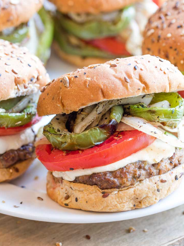 Italian Grilled Hamburgers Story