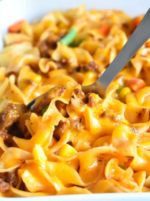 31 Best Baked Pasta Recipes with Ground Beef Story - Two Healthy Kitchens