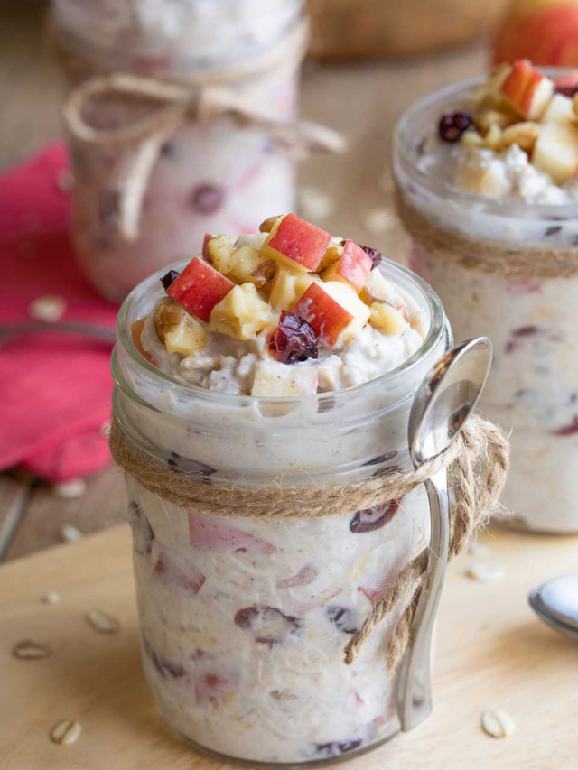 Apple Overnight Oats Story