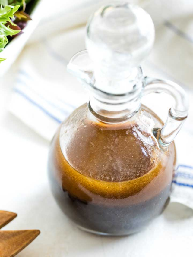 Easy Maple-Balsamic Vinaigrette Story