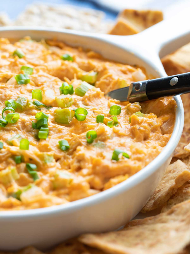 Healthy Buffalo Chicken Dip Story