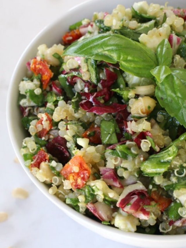 Mediterranean Confetti Quinoa Salad Story