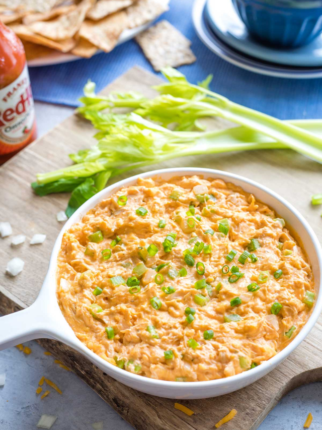 Healthy Buffalo Chicken Dip Story