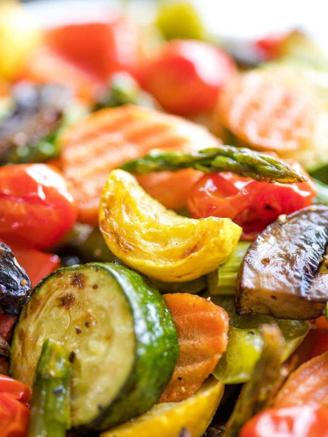 Oven Roasted Vegetables Medley Cover Image