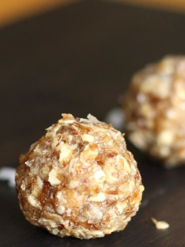 Walnut Oatmeal Energy Balls Story