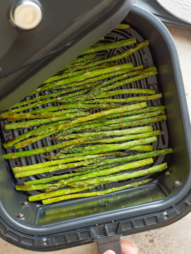 Air-Fried Asparagus Story