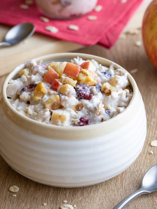 Apple Overnight Oats Cover Image (1)