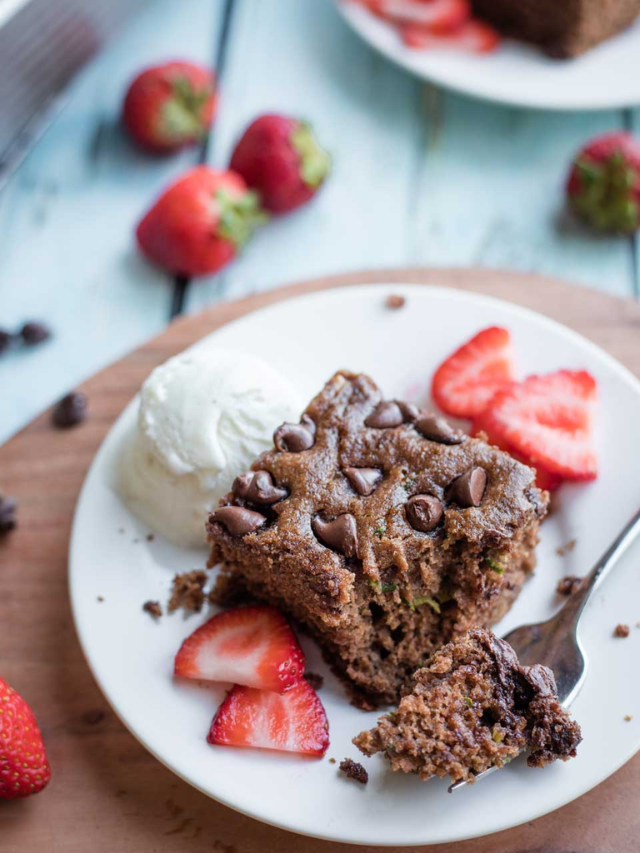 Double Chocolate Zucchini Cake Cover Image