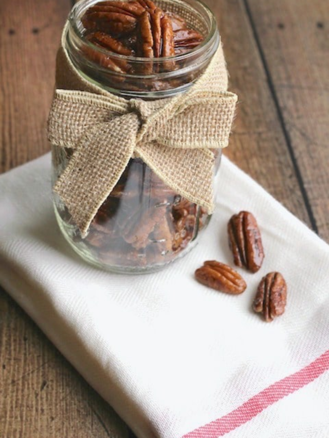 Easy Candied Pecans Cover Image