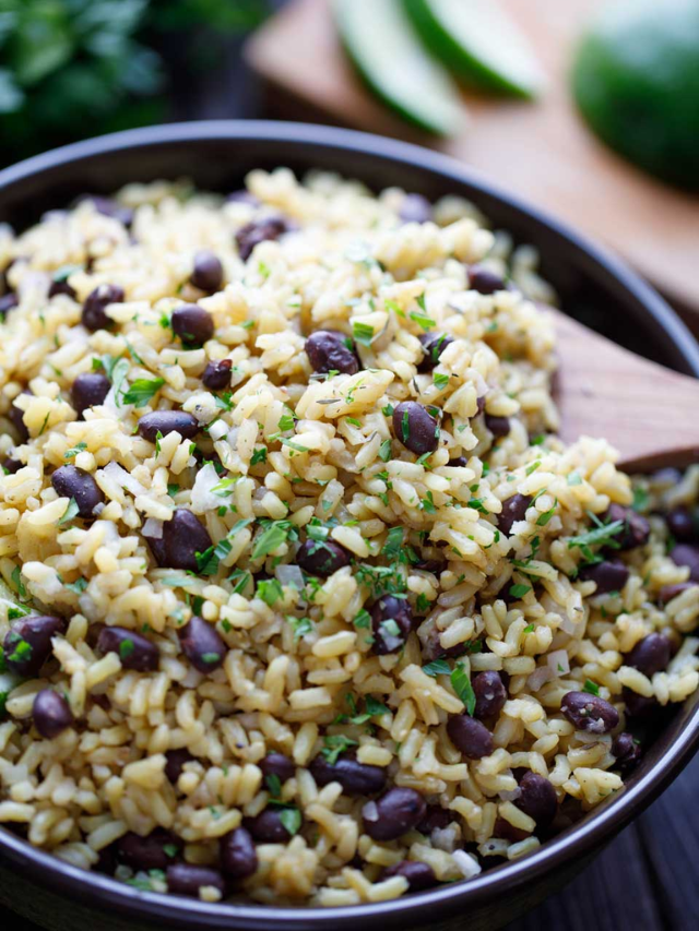 Easy Rice and Beans Story