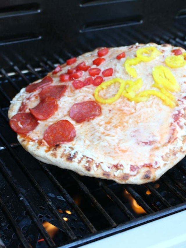 Homemade Grilled Pizza Cover Image