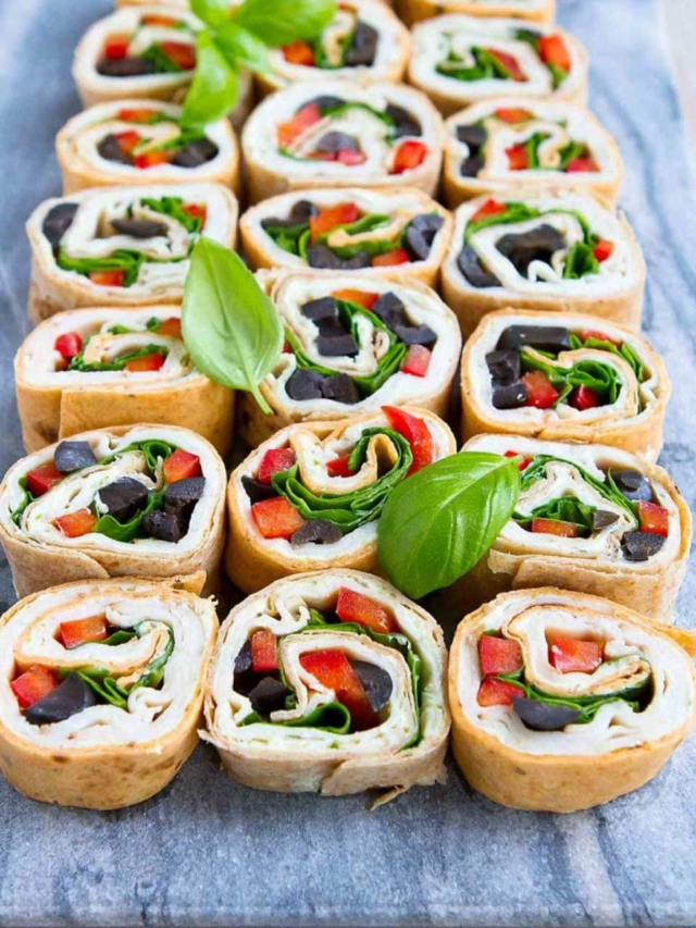 Pinwheel Recipes and Tortilla Roll Ups Cover Image (1)