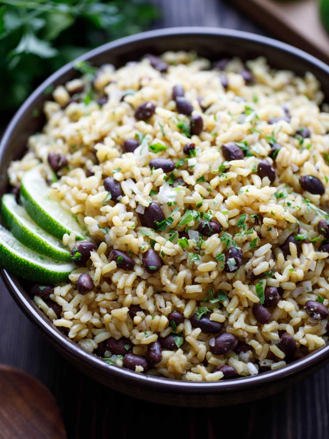 5-Minute Easy Rice and Beans Story