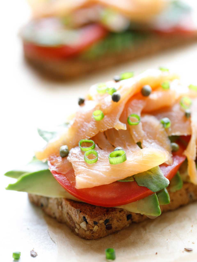 Avocado Toast with Smoked Salmon Story