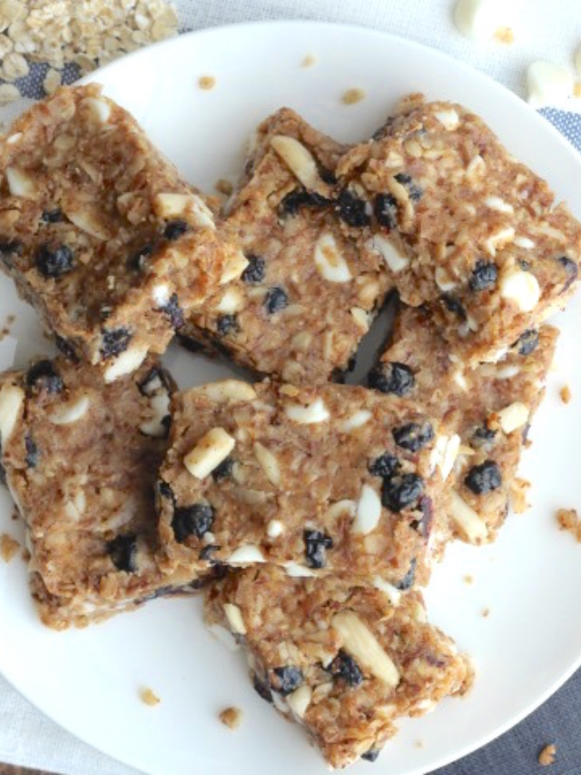 Blueberry-Almond Oatmeal Bars Story