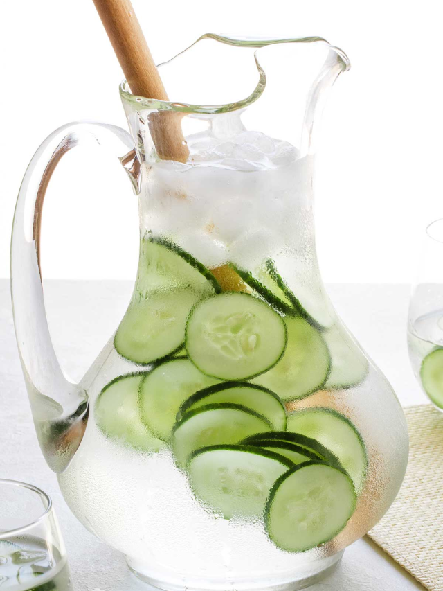 Cucumber Water Recipe Story