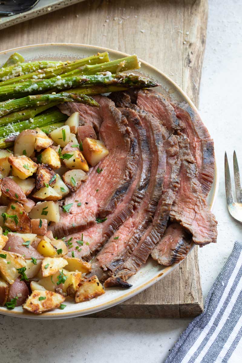 Quick Flank Steak: 2-Ingredient Recipe (Grilled & Marinated)