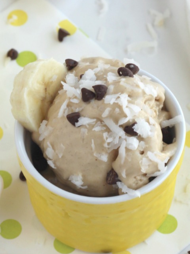 Instant Peanut Butter-Banana Ice Cream Story