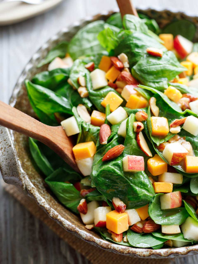 Spinach Salad with Apple Story