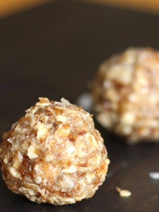 Walnut Oatmeal Energy Balls Story