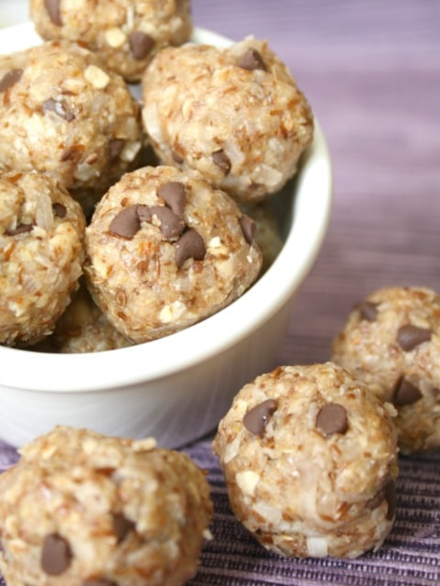 Almond Butter Energy Balls Story