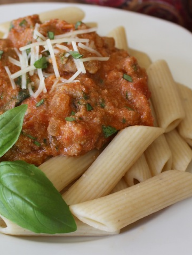 Creamy Tomato and Sausage Pasta Story