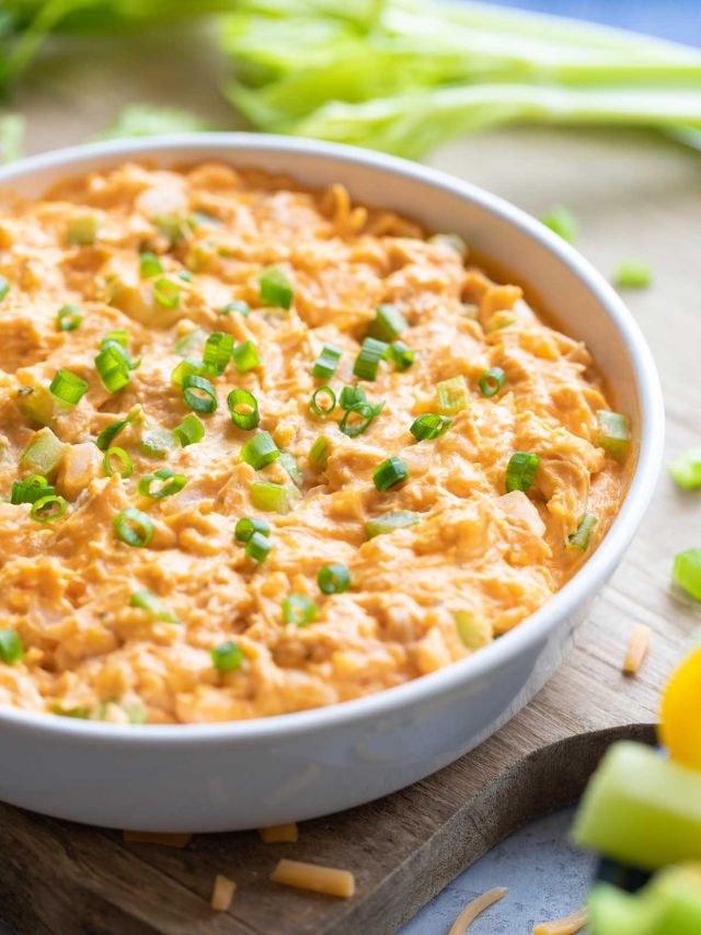 Healthy Buffalo Chicken Dip Story