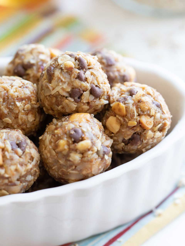 Peanut Butter Energy Balls Story