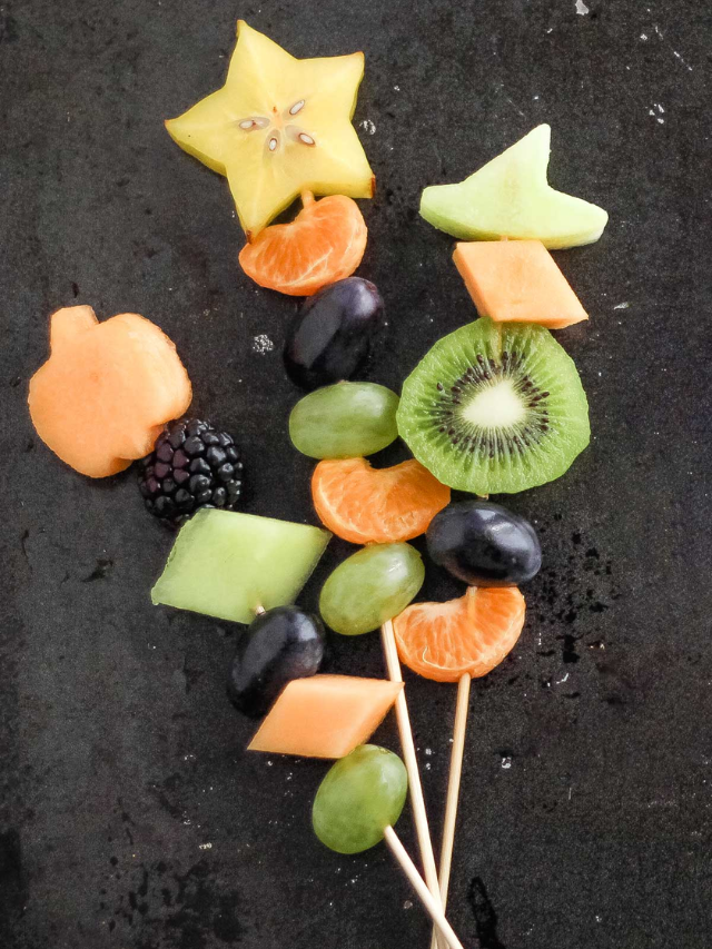 Halloween Fruit Kabobs Story