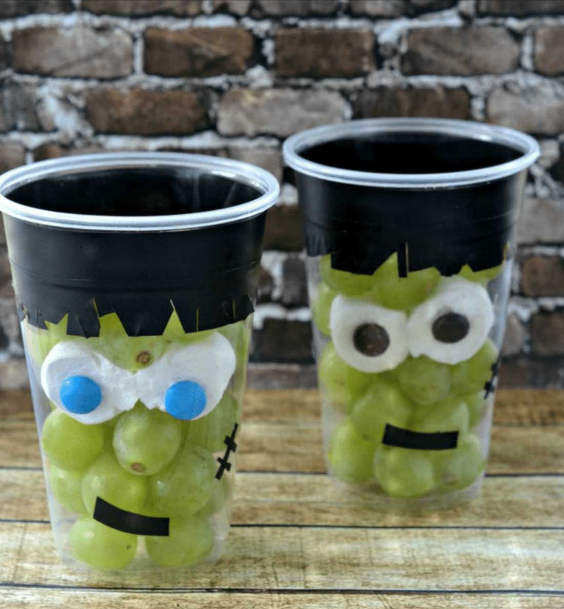 31 Halloween Fruit Recipes Fun Ideas For Spooky Snacks Treats   Monster Halloween Fruit Cups 